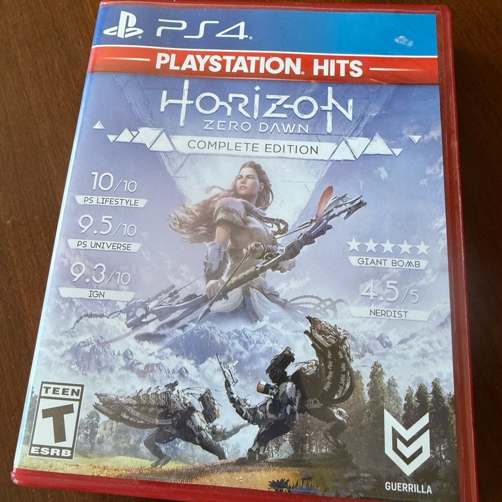 Horizon Zero Dawn Complete Edition for PS4 - Red Case
